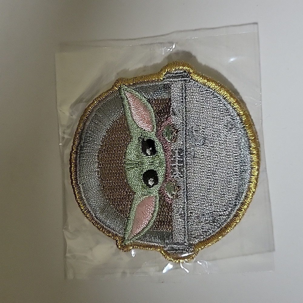Stoney Clover Lane Star Wars grogu in pram patch new in wrap